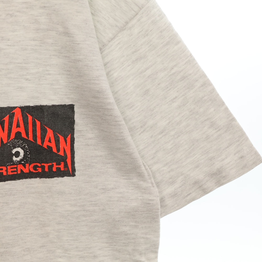 VINTAGE(ヴィンテージ) HAWAIIAN STRENGE HANES ハワイアンストレンジ プリント半袖Tシャツ カットソー グレー