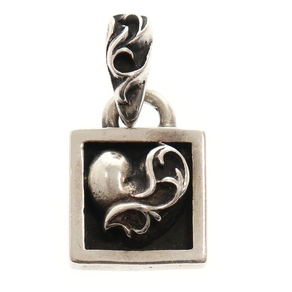CHROME HEARTS(クロムハーツ) FRAMED HEART フレームドハート チャーム ペンダントトップ シルバー BCA273
