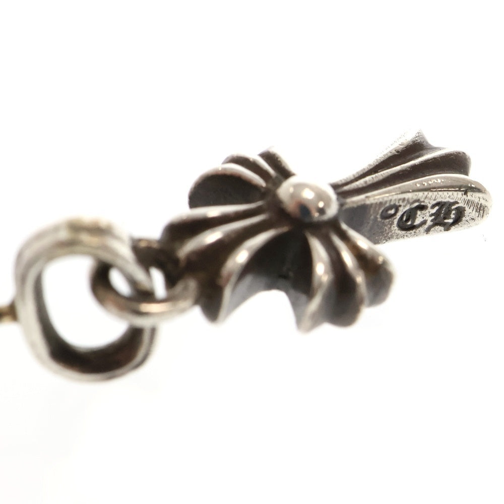 CHROME HEARTS(クロムハーツ) BBY F PPRCHN ベイビーファットクロス ドロップピアス シルバー BCA090