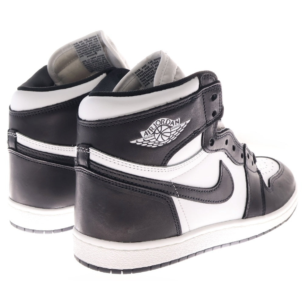 NIKE(ナイキ) AIR JORDAN 1 HI 85 Black/White BQ4422-001 エアジョーダン1 ハイ パンダ ハイカットスニーカー ブラック/ホワイト US9.5/27.5cm