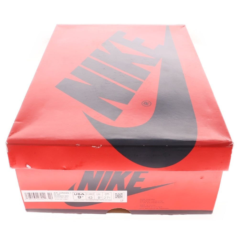 NIKE(ナイキ) AIR JORDAN 1 HI 85 Black/White BQ4422-001 エアジョーダン1 ハイ パンダ ハイカットスニーカー ブラック/ホワイト US9.5/27.5cm