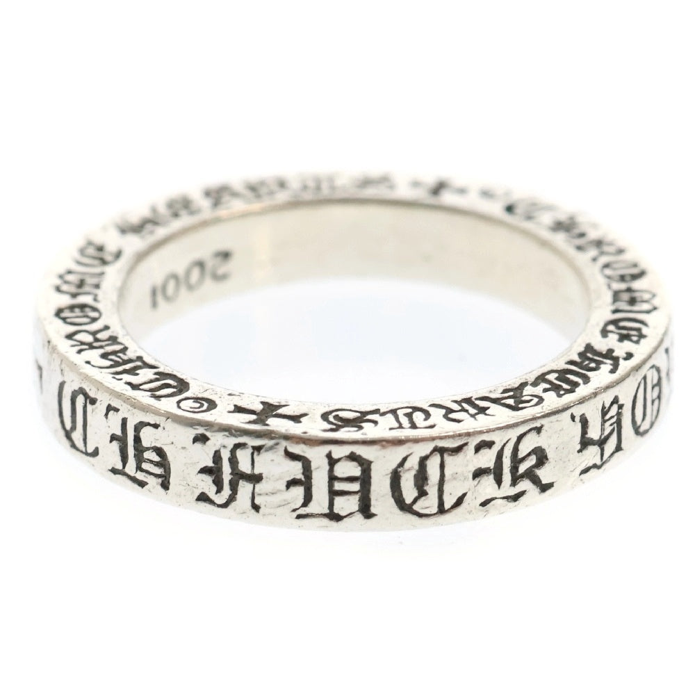 CHROME HEARTS(クロムハーツ) 3mm SPACER FUCK YOU 3mmスペーサーリング ファックユー シルバー