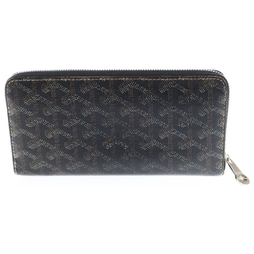 GOYARD(ゴヤール) マティニョンGM レザーラウンドジップウォレット ブラウン 長財布