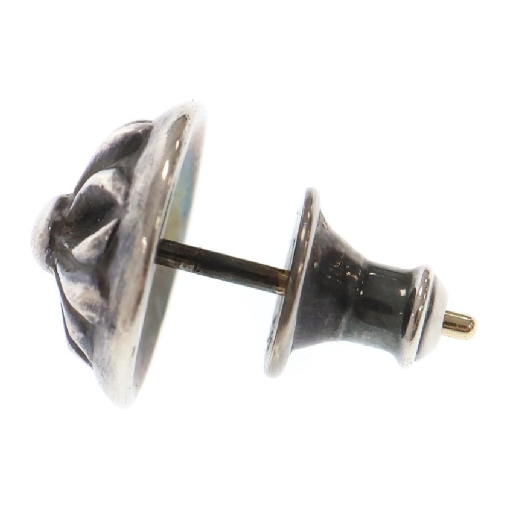 CHROME HEARTS(クロムハーツ) STUD CRSBLL クロスボールスタッドピアス シルバー BCA110