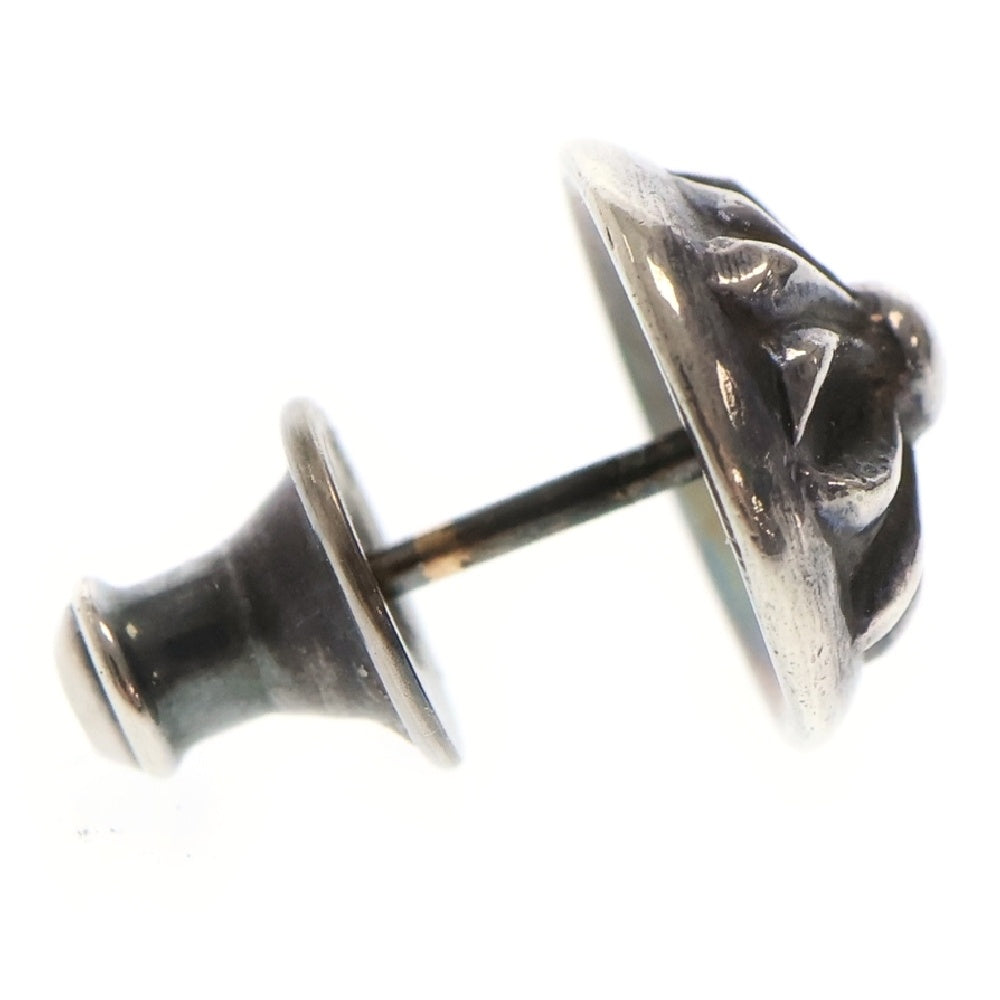 CHROME HEARTS(クロムハーツ) STUD CRSBLL クロスボールスタッドピアス シルバー BCA110