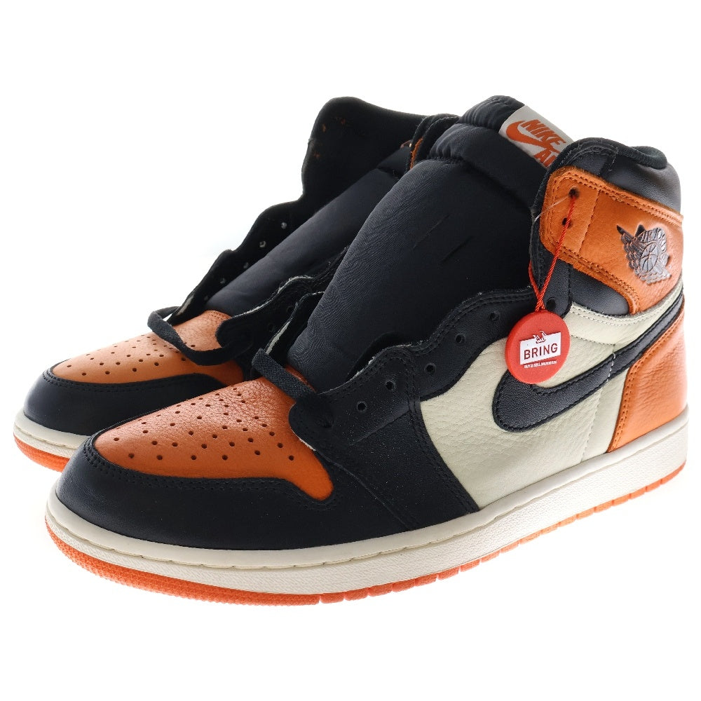 NIKE(ナイキ) AIR JORDAN 1 RETRO HIGH OG SHATTERED BACKBOARD 555088-005 エアジョーダン1レトロハイシャッタードバックボード ハイカットスニーカー US11/29cm