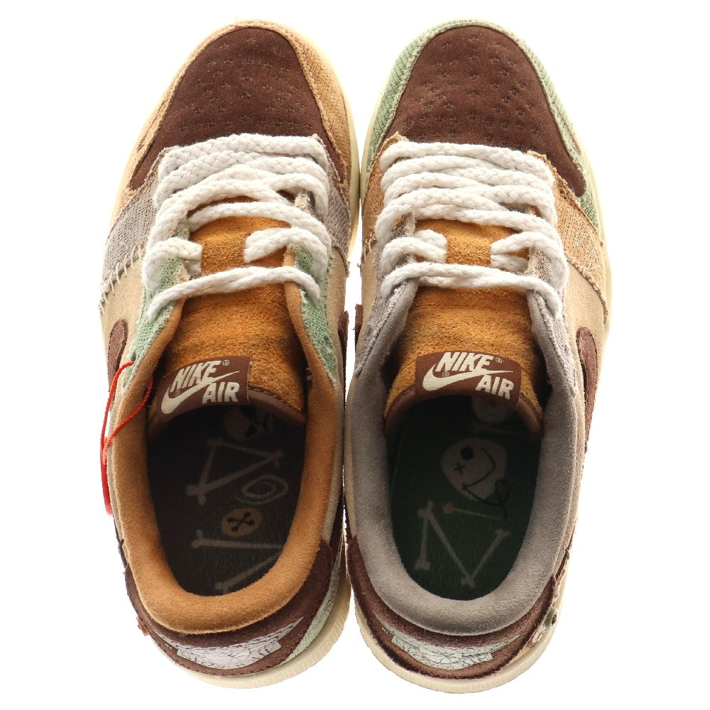 NIKE(ナイキ) ×Zion Williamson AIR JORDAN 1LOW OG DZ7292 200 ザイオンウイリアムズ エアジョーダン1ロー ローカットスニーカー ベージュ US8/26cm