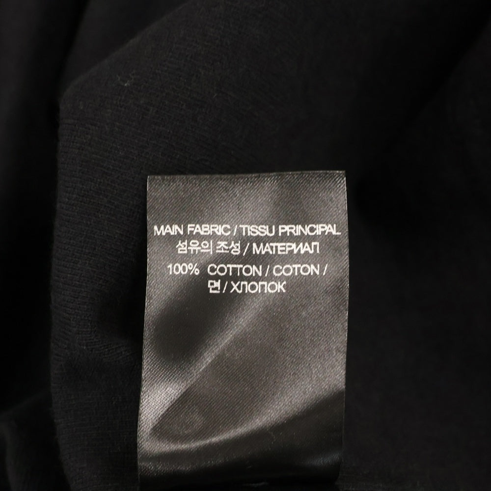 VETEMENTS(ヴェトモン) 24SS DECONSTRUCTED LONGSLEEVE T-SHIRT デコンストラクト 長袖Tシャツ ブラック UE64LS600B