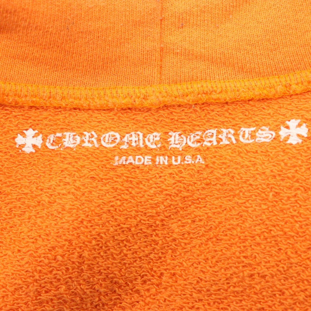 CHROME HEARTS(クロムハーツ) ×MATTY BOY PPO LINK BUILD PLVR マッティボーイ リンクビルド プリントスウェットプルオーバー オレンジ