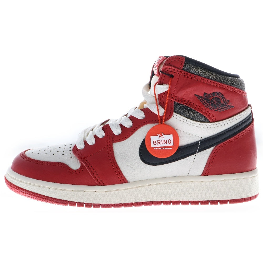 NIKE(ナイキ) AIR JORDAN 1 RETRO HIGH OG GS Chicago Lost & Found エアジョーダン1 シカゴ ロスト&ファウンド ハイカットスニーカー US3.5Y/22.5cm FD1437-612