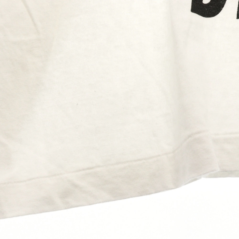 HUMAN MADE(ヒューマンメイド) DRY ALLS ダック プリントロゴ 長袖Tシャツ カットソー ホワイト