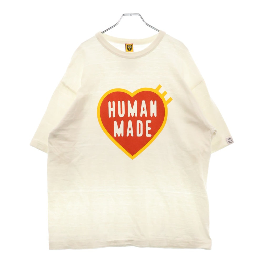 HUMAN MADE(ヒューマンメイド) Heart T-shir ハート 半袖Tシャツ カットソー ホワイト