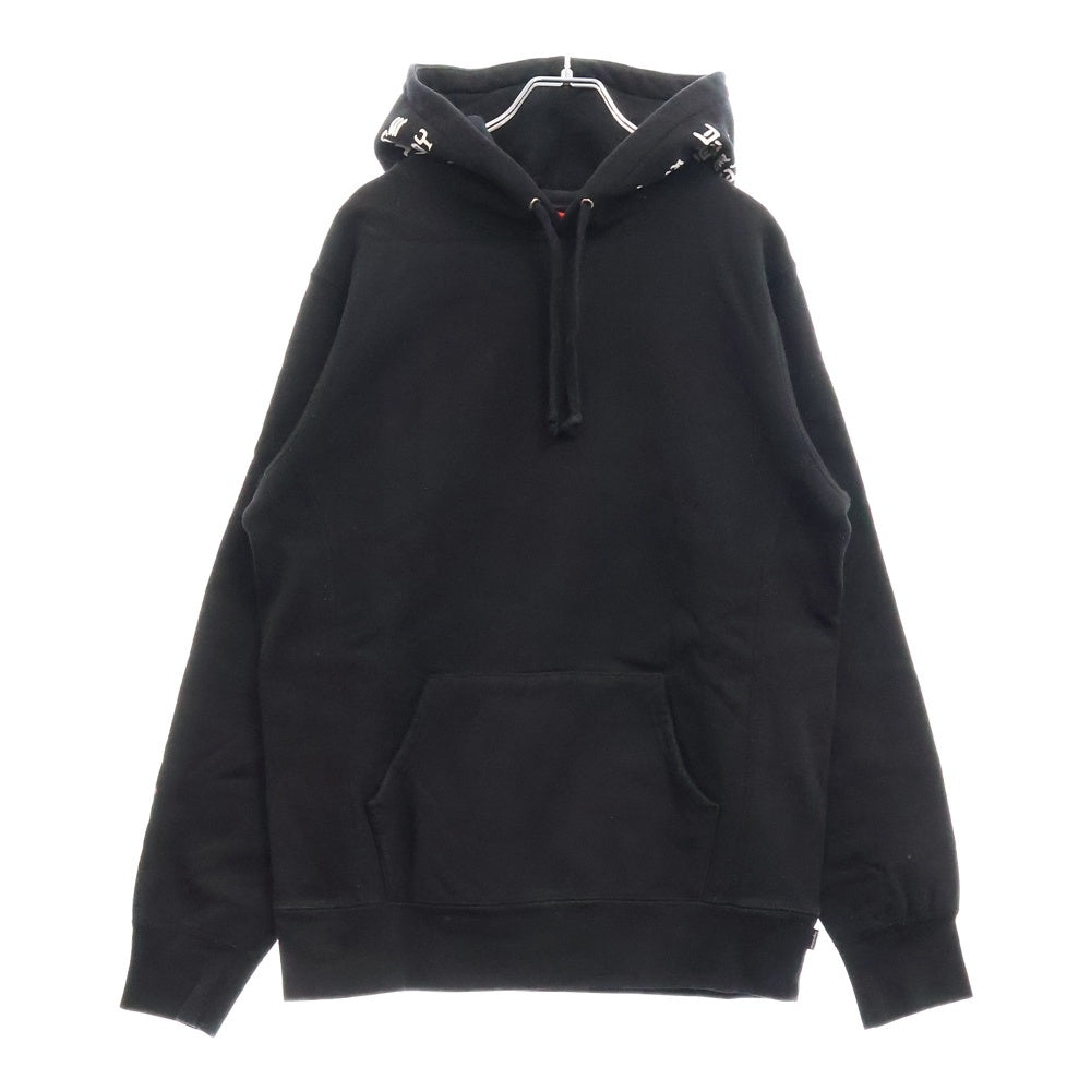 SUPREME(シュプリーム) 17SS ×THRASHER Boyfriend Hooded スラッシャー ボーイフレンド フーディー ブラック