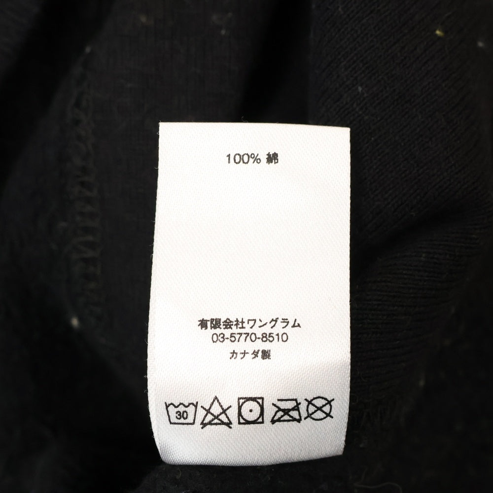 SUPREME(シュプリーム) 17SS ×THRASHER Boyfriend Hooded スラッシャー ボーイフレンド フーディー ブラック