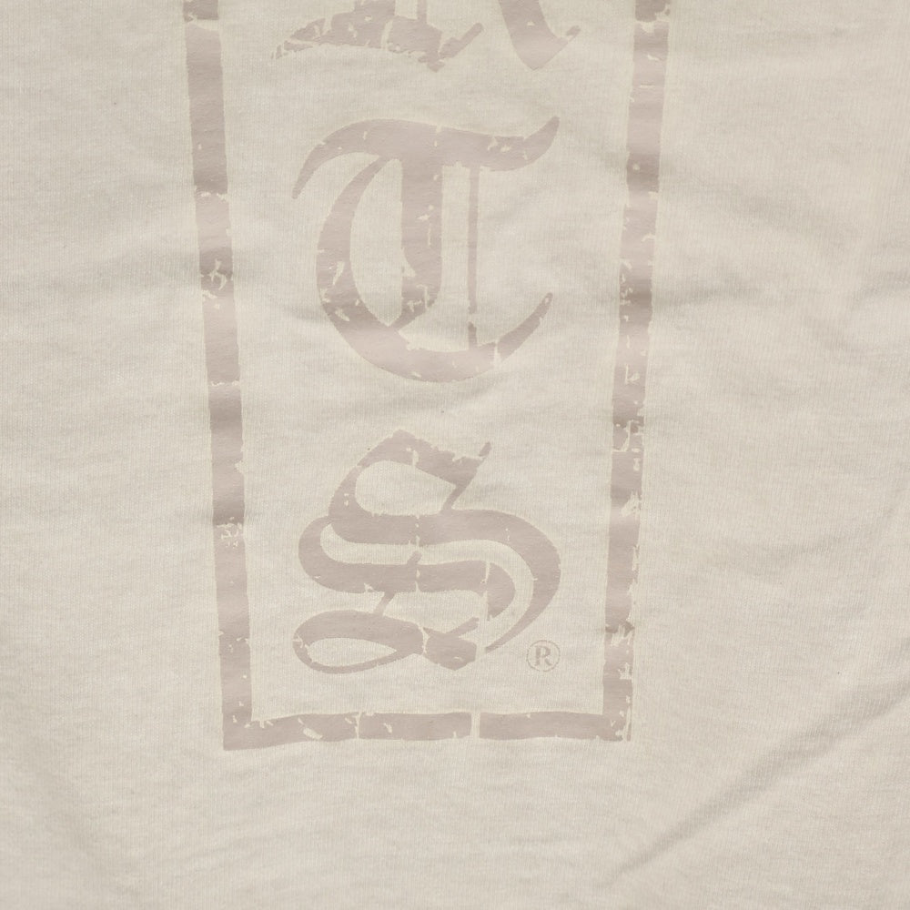 CHROME HEARTS(クロムハーツ) 5Pスター バックロゴプリント半袖Tシャツ ホワイト カットソー