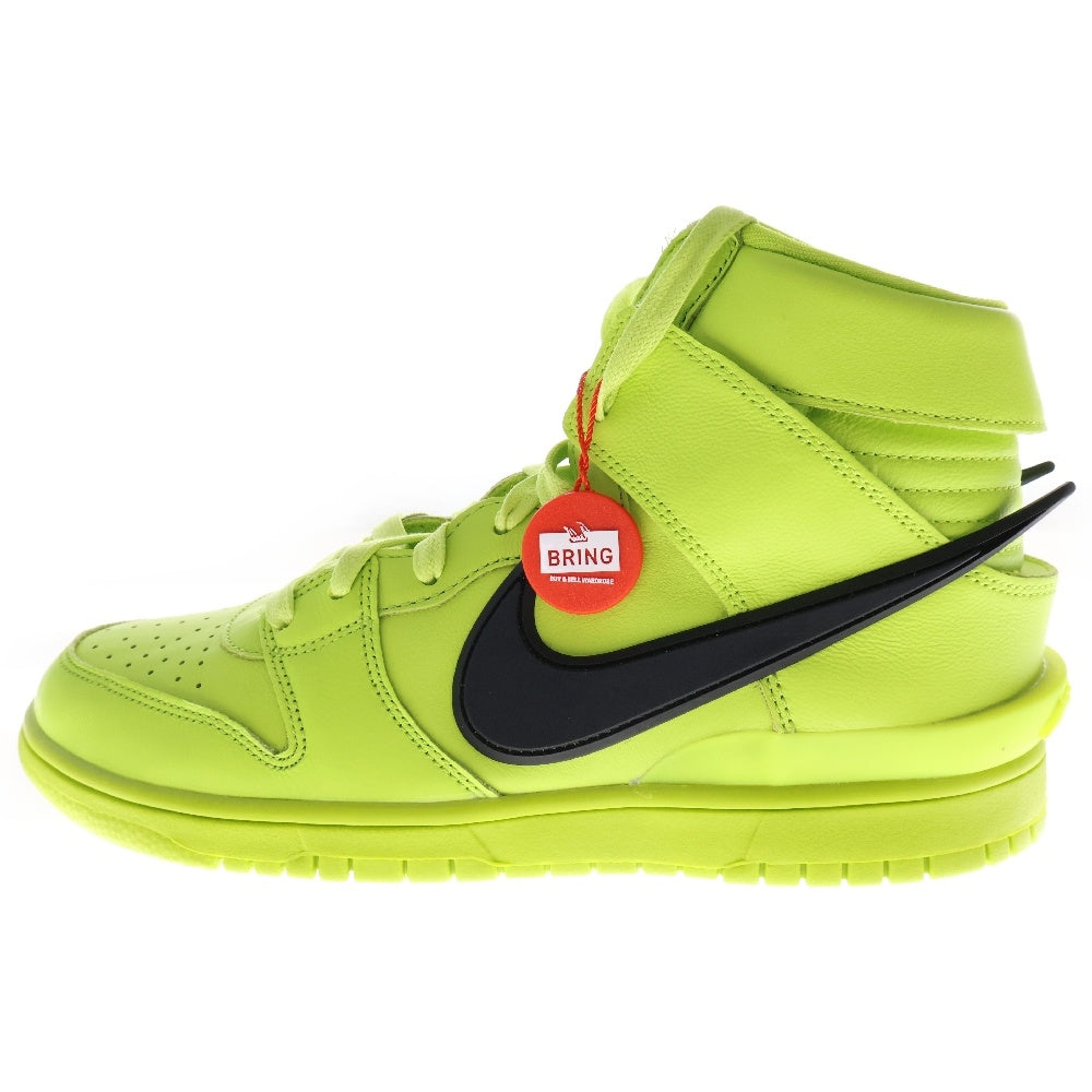 NIKE(ナイキ) ×AMBUSH NIKE DUNK HI CU7544-300 アンブッシュ ダンク ハイカットスニーカー シューズ イエロー US8/26cm