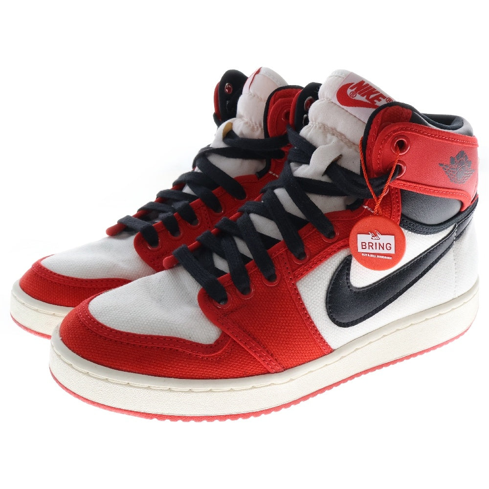 NIKE(ナイキ) AIR JORDAN 1 KO HIGH CHICAGO DA9089-100 エアジョーダン1 ケーオー シカゴ ハイカットスニーカー レッド/ホワイト US7/25cm