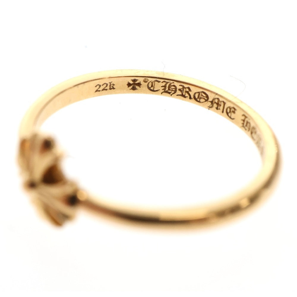 CHROME HEARTS(クロムハーツ) 22K BUBBLEGUM CH PLS バブルガム CHプラス ゴールドーリング