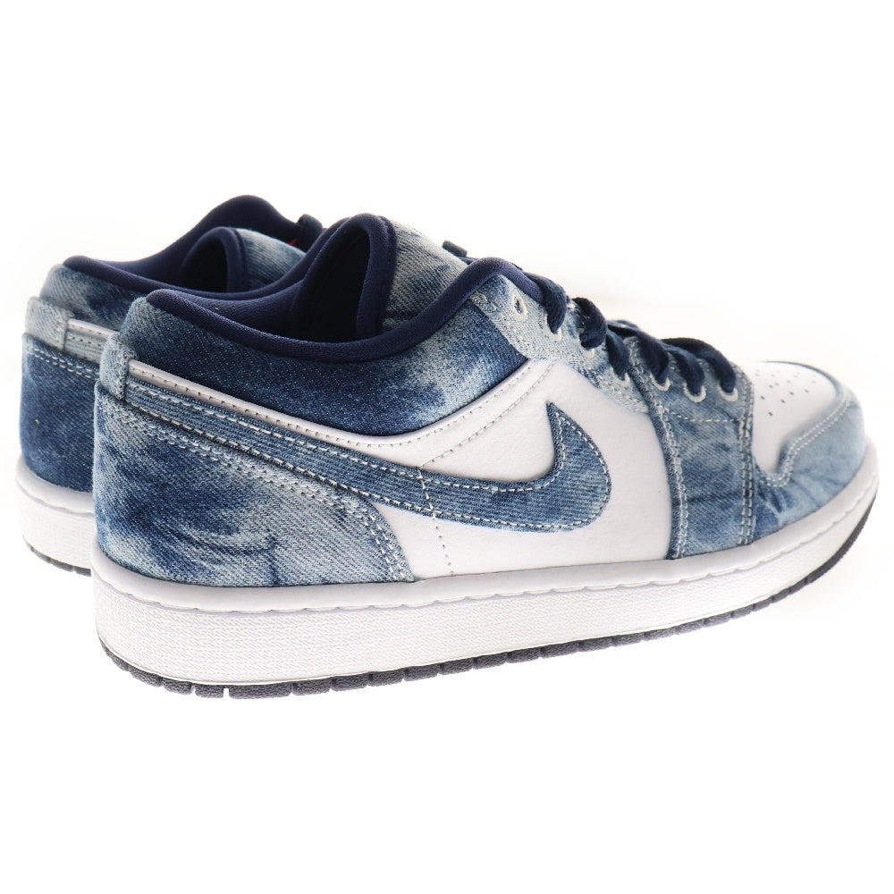 NIKE(ナイキ) AIR JORDAN 1 LOW WASHED DENIM CZ8455-100 エアジョーダン 1 ローカットスニーカー ブルー US9/27cm