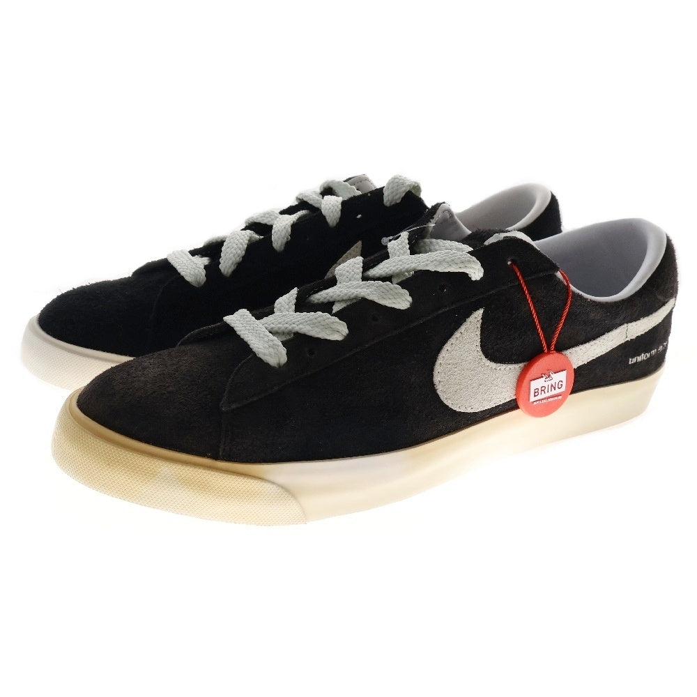 NIKE(ナイキ) 【観賞用 2011年製】×uniform experiment FRAGMENT TENNIS CLASSIC AC MD テニスクラシック ローカットスニーカー US9.5/27.5cm 377812-015