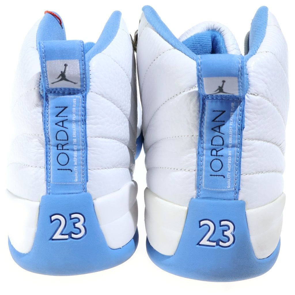 NIKE(ナイキ) 【観賞用 2004年製】JORDAN 12 RETRO Melo 136001 142 ジョーダン12レトロ メロ ハイカットスニーカー ホワイト/ライトブルー US11/29cm