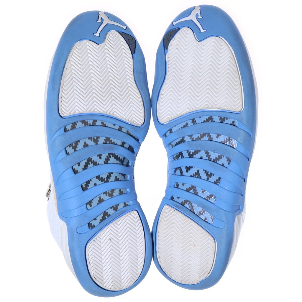 NIKE(ナイキ) 【観賞用 2004年製】JORDAN 12 RETRO Melo 136001 142 ジョーダン12レトロ メロ ハイカットスニーカー ホワイト/ライトブルー US11/29cm