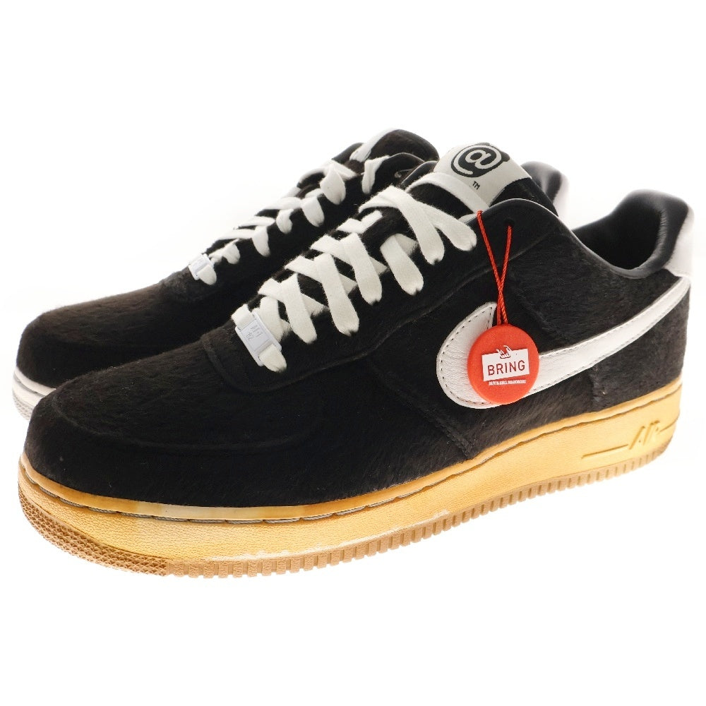 NIKE(ナイキ) 【観賞用 2011年製】AIR FORCE 1 LOW PRM TZ BE@RBRICK Brown 512518-090 エアフォース1 プレミアム ベアブリック ローカットスニーカー ブラック US10/28cm