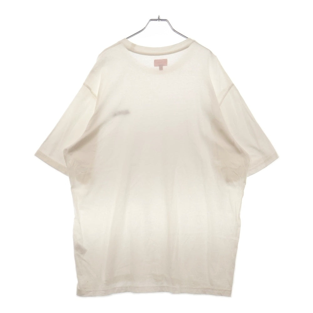 SUPREME(シュプリーム) 23AW Washed Script SS Tee ウォッシュド スクリプト刺繍ロゴ 半袖Tシャツ カットソー ホワイト