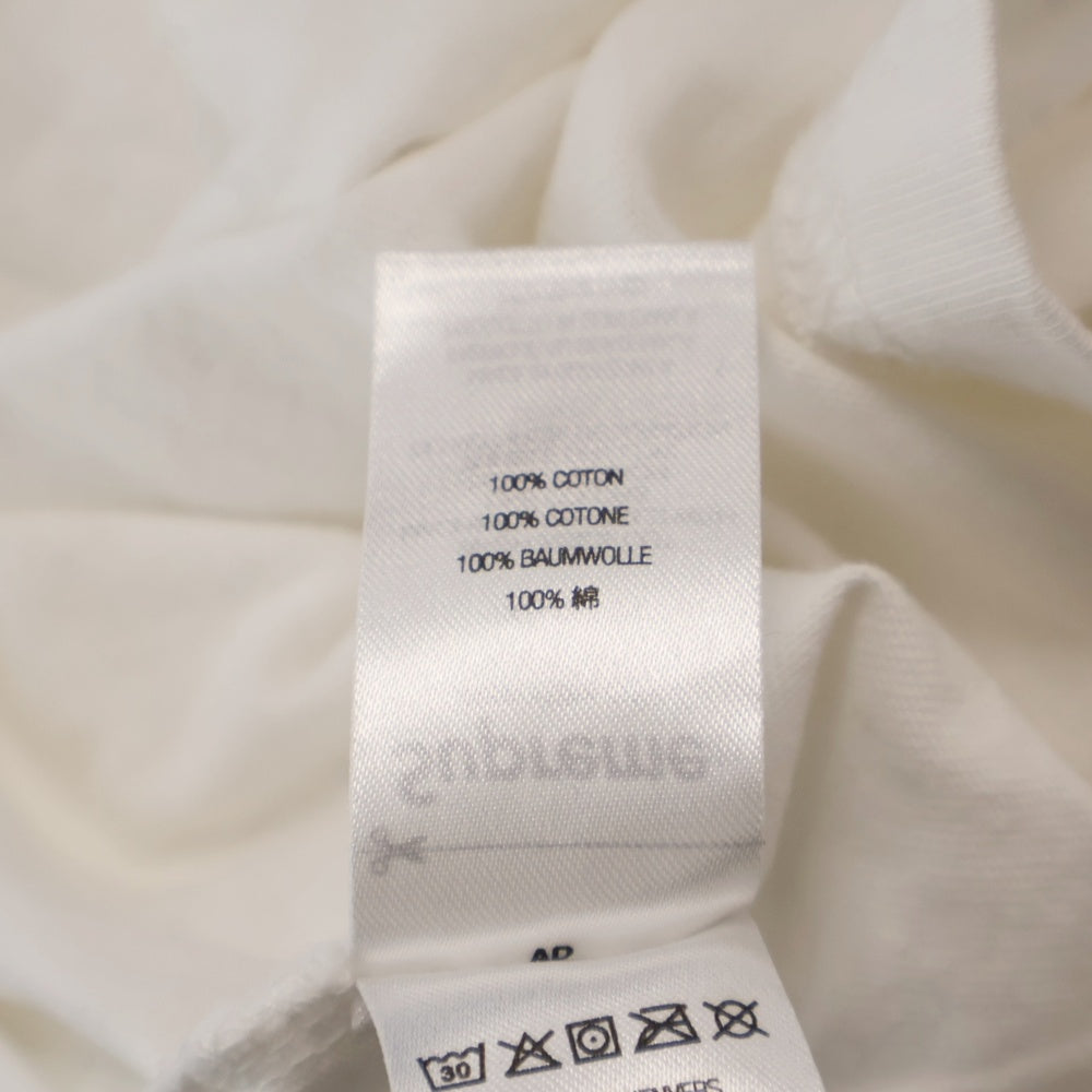 SUPREME(シュプリーム) 23AW Washed Script SS Tee ウォッシュド スクリプト刺繍ロゴ 半袖Tシャツ カットソー ホワイト