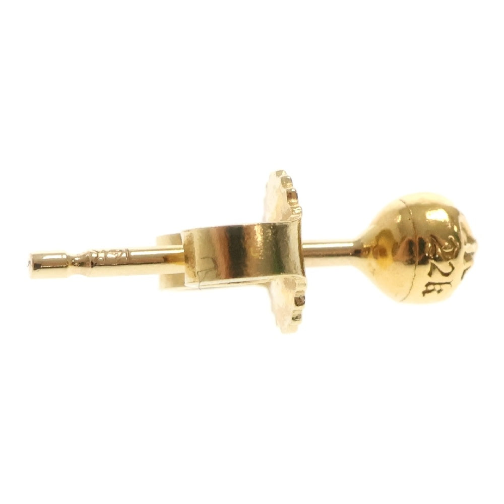 CHROME HEARTS(クロムハーツ) 22K STUD CRS BALL MINI ミニクロスボールスタッドピアス ピアス