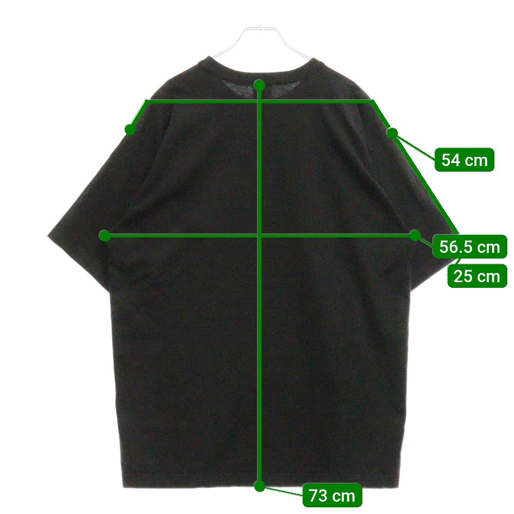 WTAPS(ダブルタップス) 24AW ×Champion Academy S/S T-Shirts フロント刺繍ロゴ 半袖Tシャツ カットソー ブラック C8-Z351