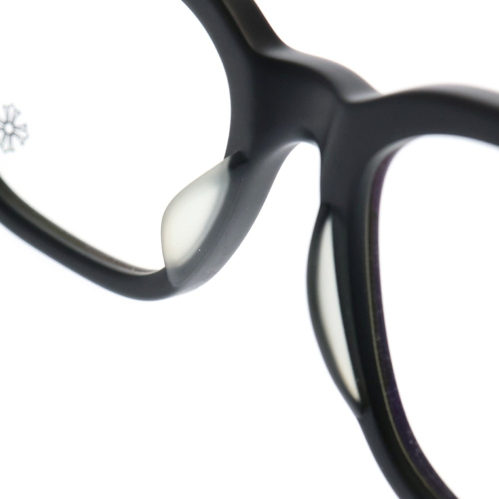 CHROME HEARTS(クロムハーツ) COX UCKER MBk ブラックロジウム CHクロステンプル ウェリントンサングラス メガネ 眼鏡 マットブラック
