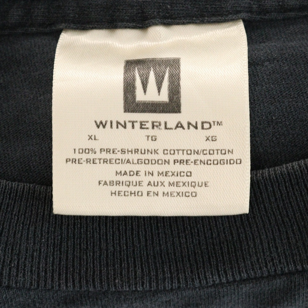 VINTAGE(ヴィンテージ) 90's PANTERA COWBOY FROM HELL WIN パンテラ カウボーイ プリント半袖Tシャツ カットソー ブラック