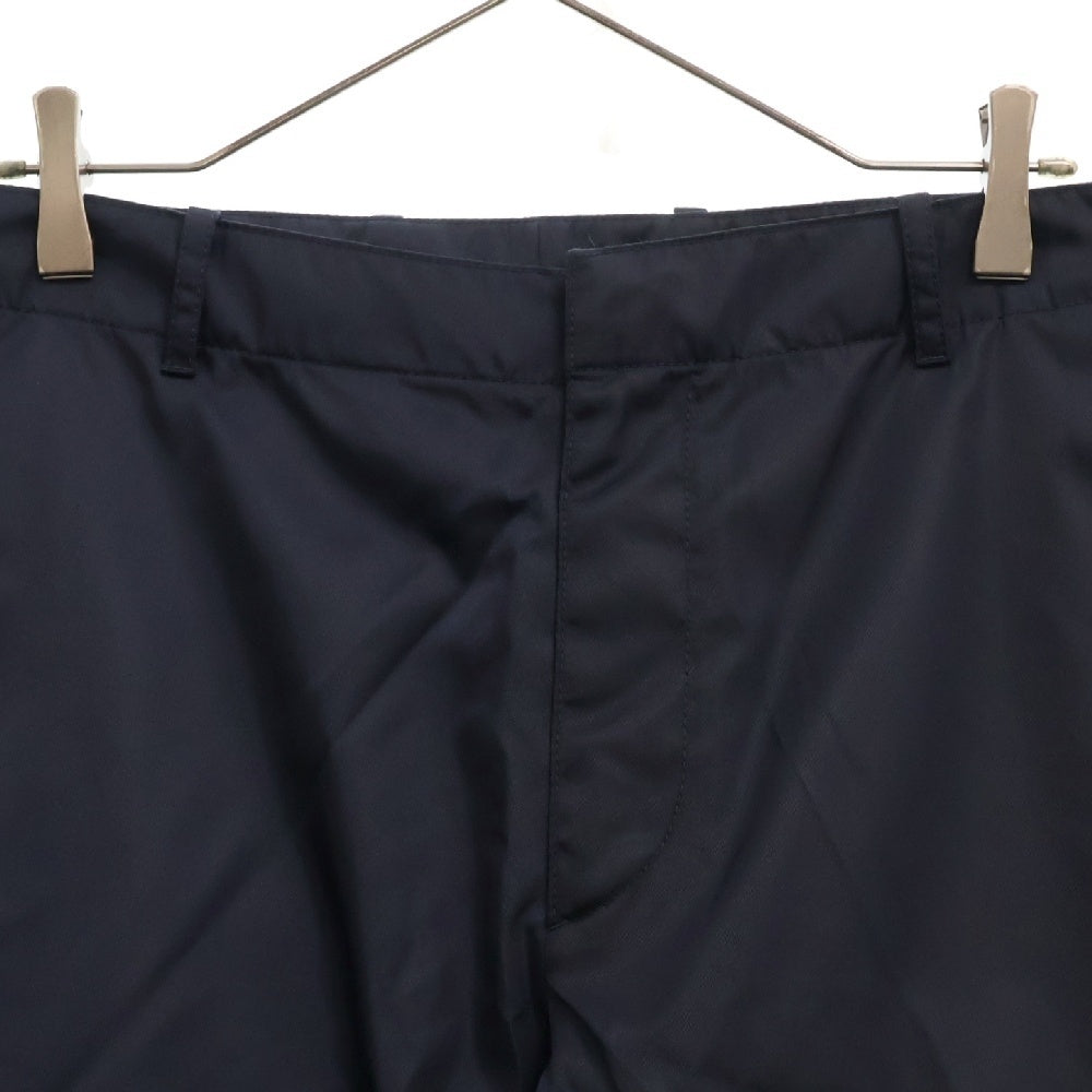 PRADA(プラダ) RE-NYLON リナイロン 三角ロゴプレート付き ナイロンカーゴパンツ ネイビー SPH243 S231 1WQ8