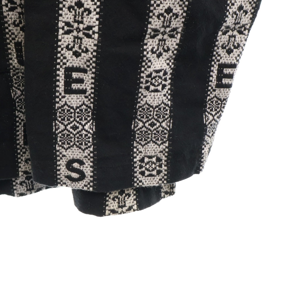 SUPREME(シュプリーム) 22SS Baja Hooded Shirt バハ フーデッド 長袖 シャツ メキシカン パーカー ブラック