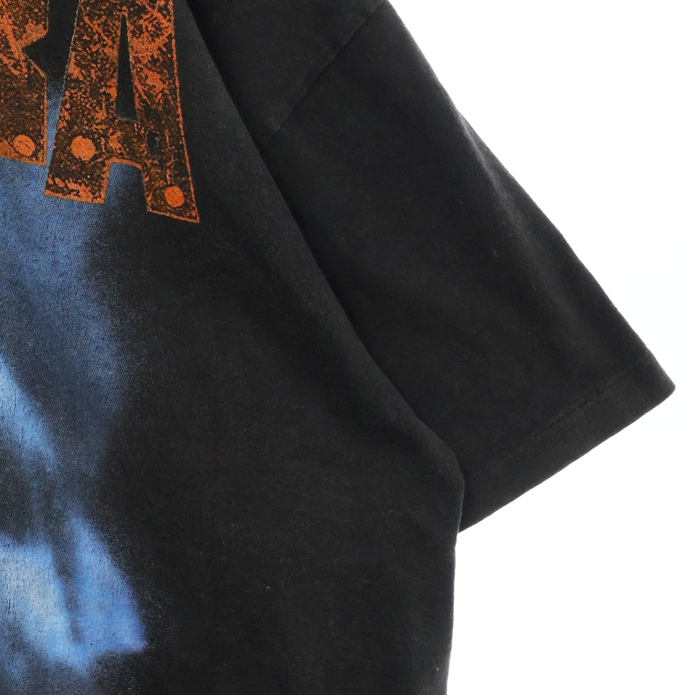 VINTAGE(ヴィンテージ) 90's PANTERA FAR BEYOND DRIVEN HANES パンテラ プリント半袖Tシャツ カットソー ブラック