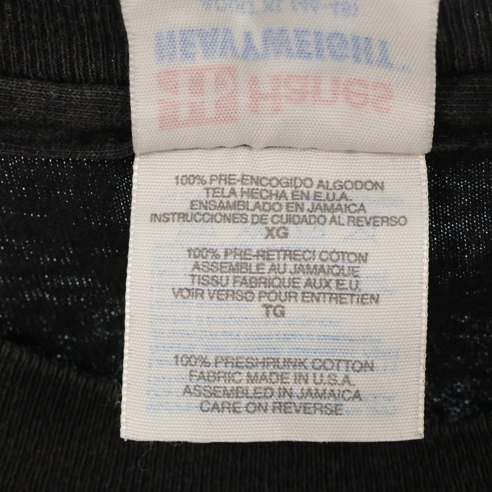 VINTAGE(ヴィンテージ) 90's PANTERA FAR BEYOND DRIVEN HANES パンテラ プリント半袖Tシャツ カットソー ブラック
