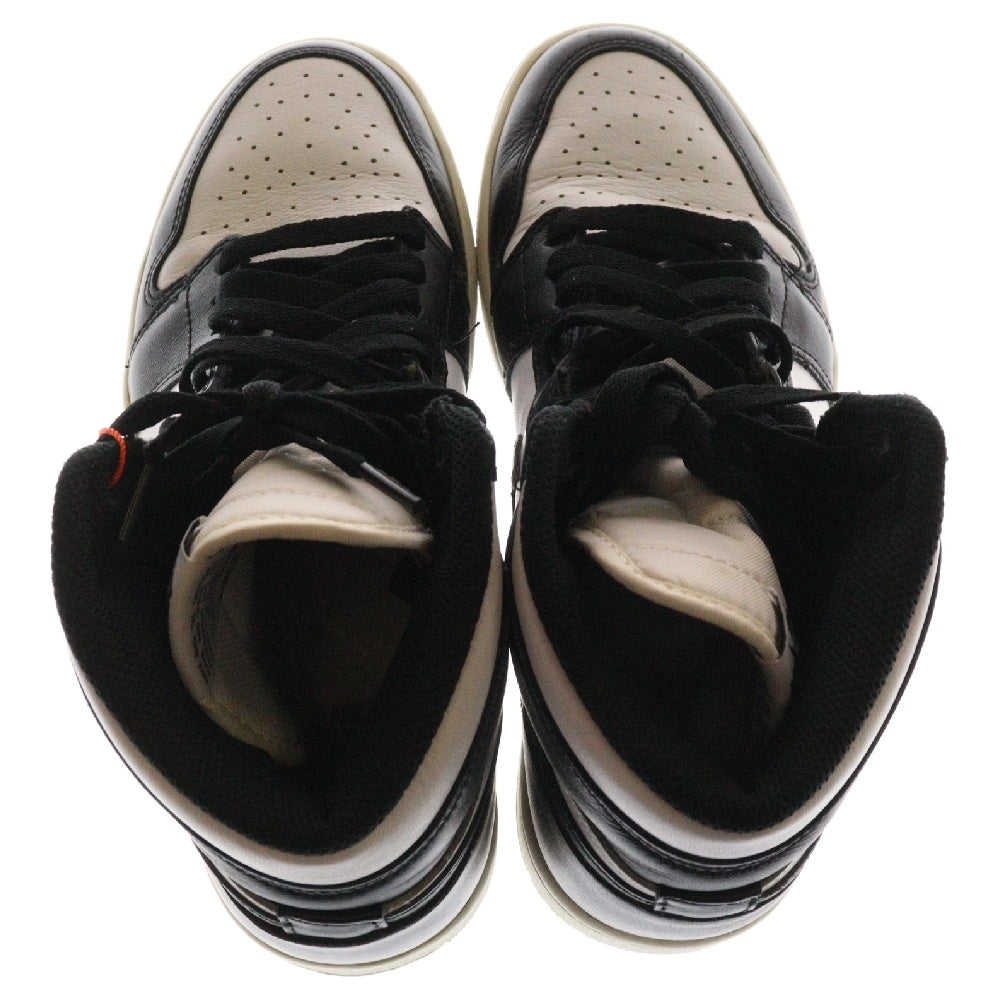 NIKE(ナイキ) 【観賞用 2013年製】AIR JORDAN 1 RETRO HIGH OG BLACK WHITE PANDA 555088-010 エアジョーダン1 パンダ ハイカットスニーカー ブラック/ホワイト US8/26cm