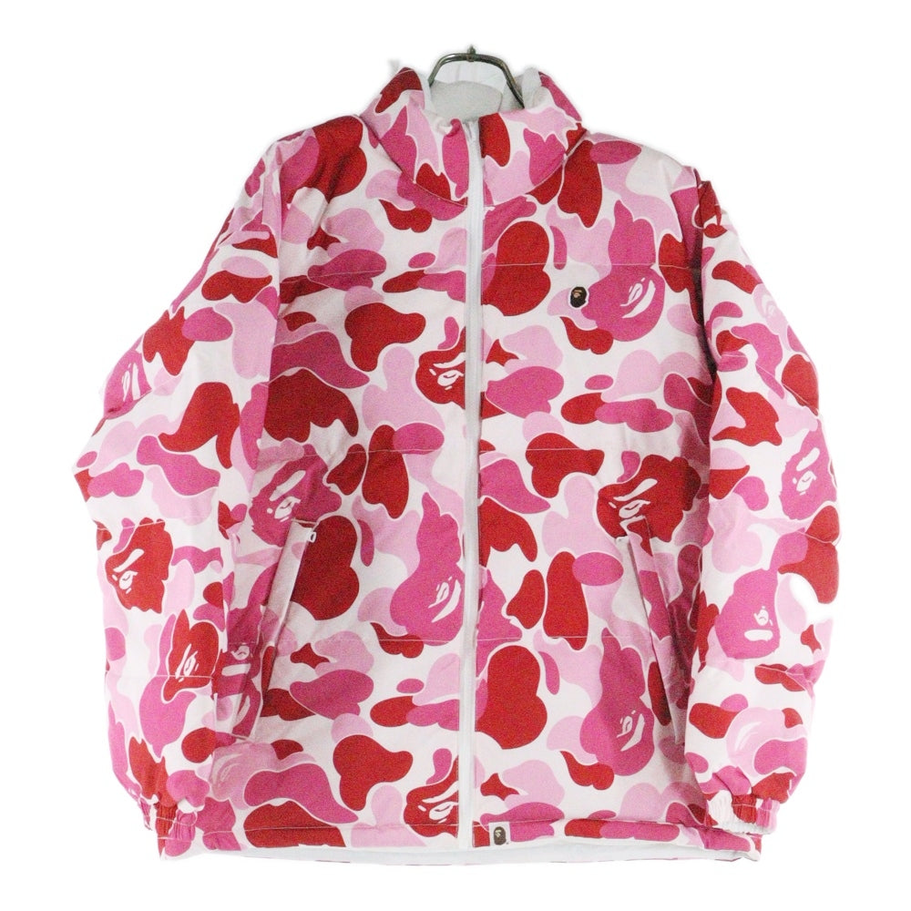 アベイシングエイプ　MA-1 リバーシブル　カモ A BATHING APE BAPE X ALPHA INDUSTRIES REVERSIBLE MA-1 XL XL