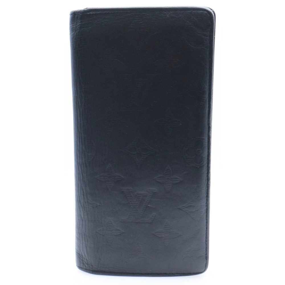 LOUIS VUITTON(ルイヴィトン) モノグラム・シャドウ ポルトフォイユブラザ 長財布 ブラック M62900
