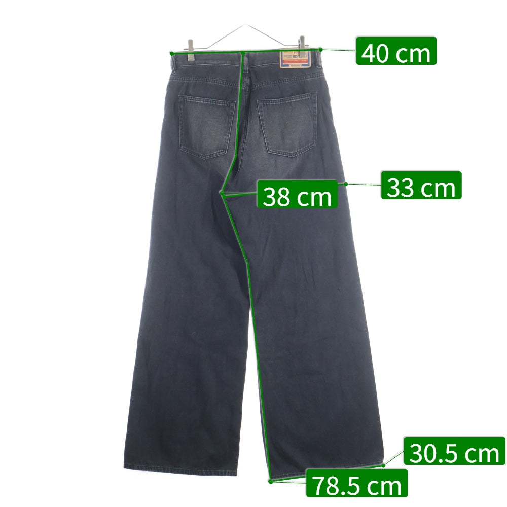 DIESEL(ディーゼル) 1996 D-SIRE STRAIGHT JEANS ストレート デニムパンツ ブラック A06925