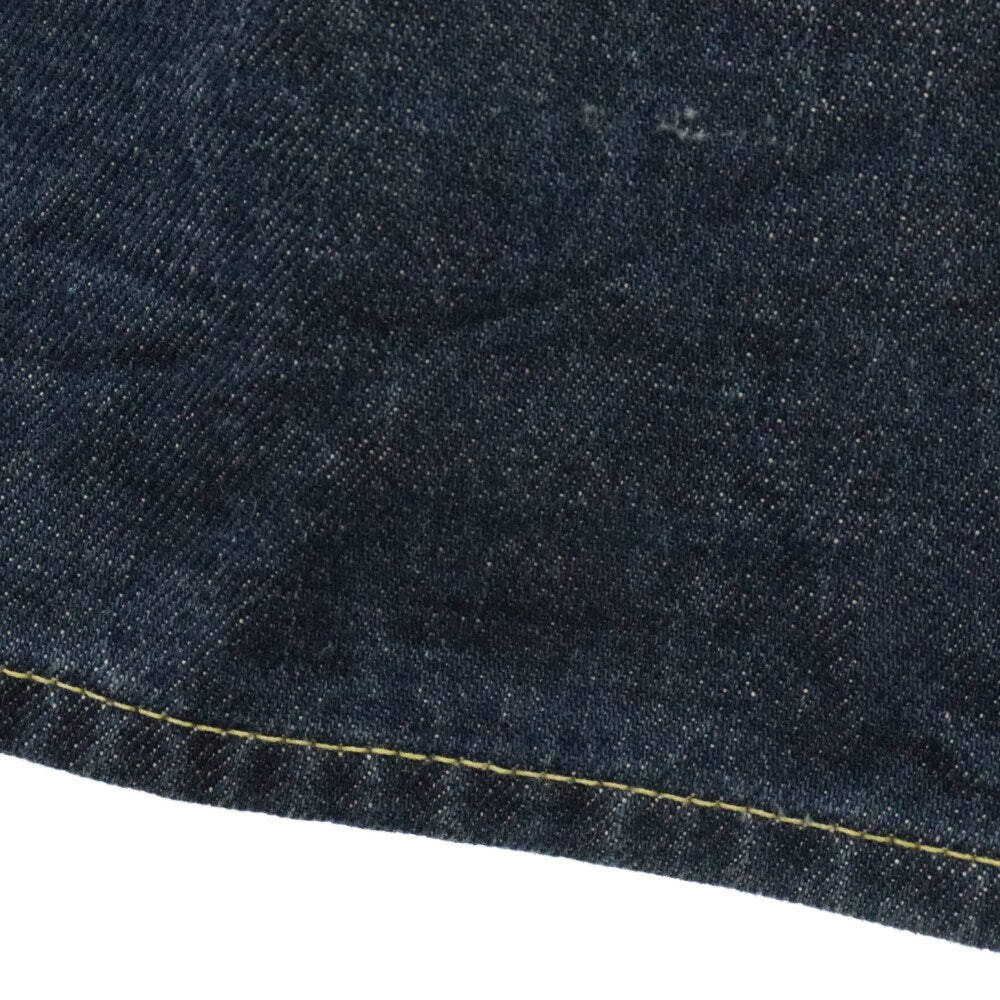 VISVIM(ヴィスヴィム) 15AW SOCIAL SCLPTR 01 SLIM UNWSD V.F ボタンフライデニムパンツ インディゴ