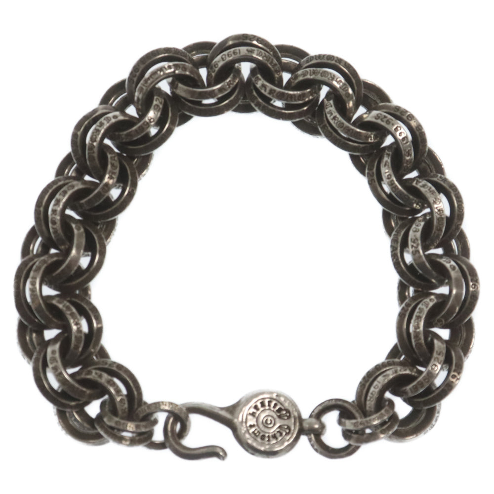 CHROME HEARTS(クロムハーツ) 2 DOUBLE B RING ダブルBリング シルバーブレスレット