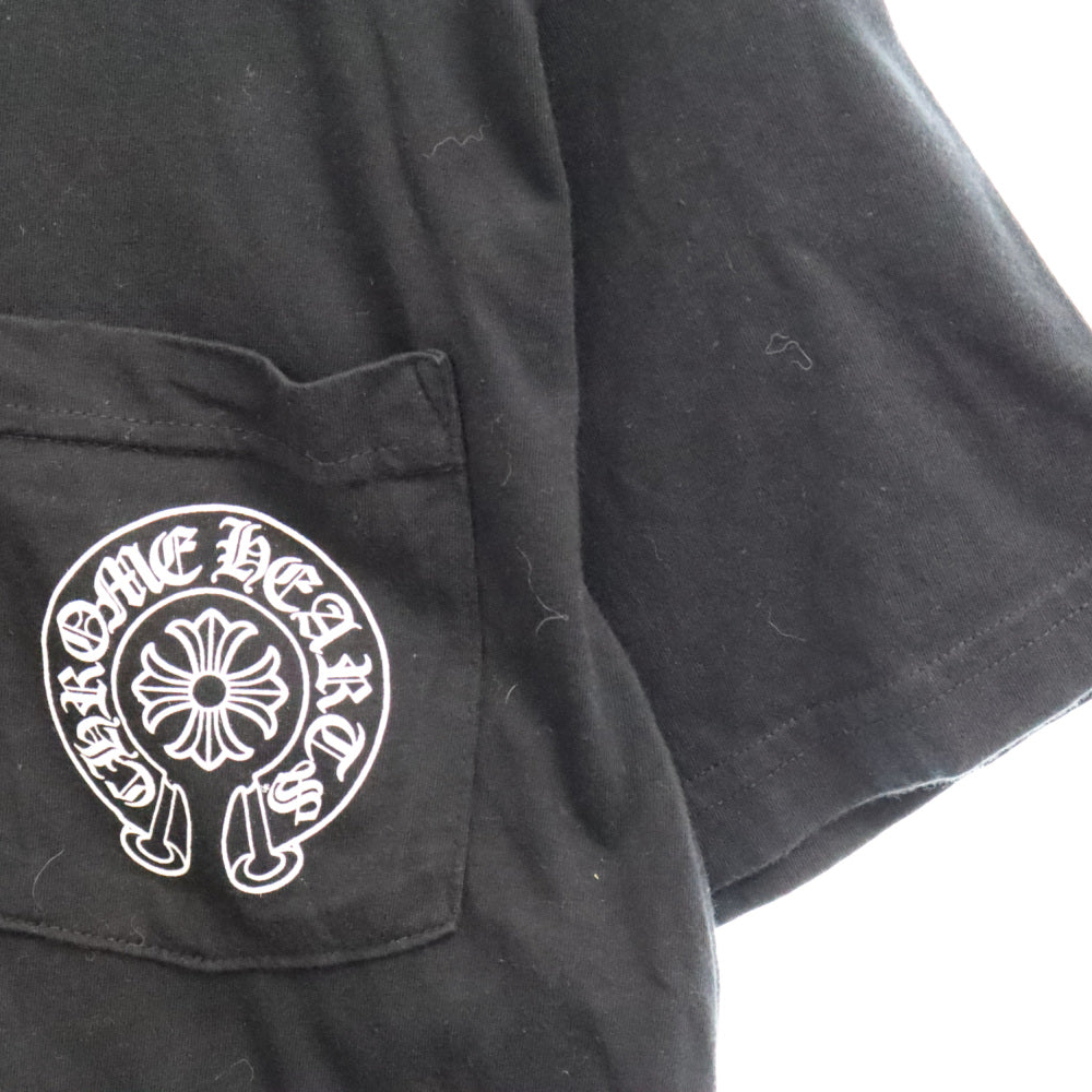 CHROME HEARTS(クロムハーツ) Honolulu Back CH Plus Tee ホノルルバックCHプラス半袖Tシャツ ブラック
