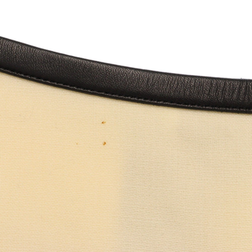 LOUIS VUITTON(ルイヴィトン) レザーベルト付きスカート アイボリー レディース RW152B F8SK35QBD