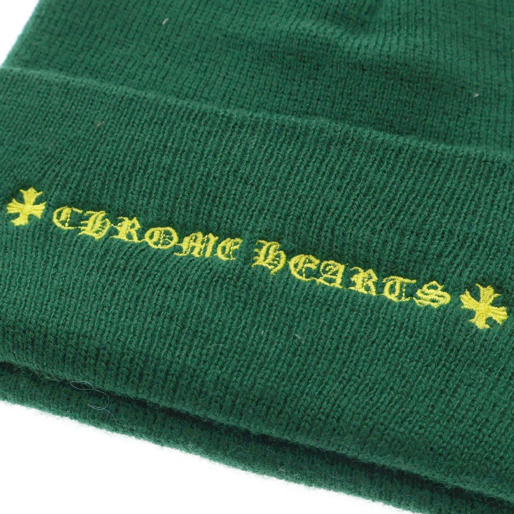 CHROME HEARTS(クロムハーツ) ×MATTY BOY Spec Beanie マッティボーイ スペック ビーニー ニット帽 帽子 グリーン