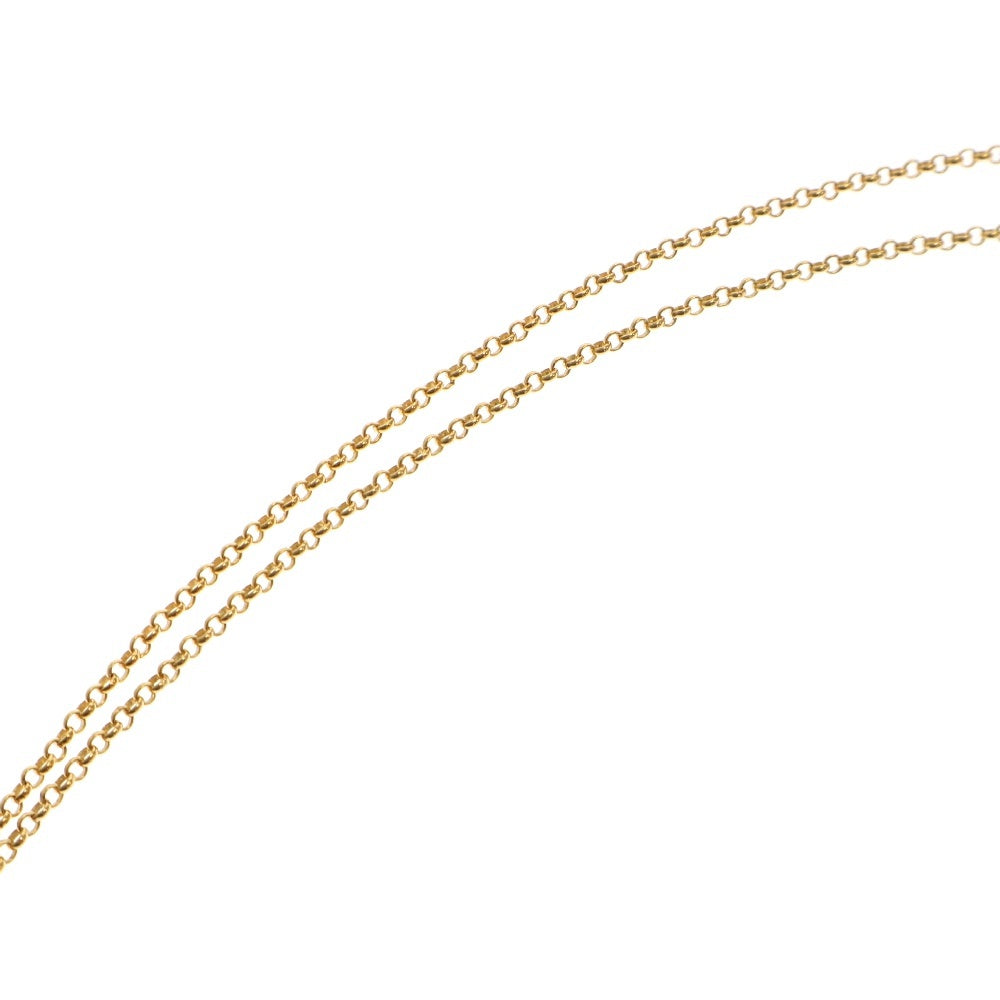 CHROME HEARTS(クロムハーツ) 22K NECKCHAIN R18 ロールチェーン18inch ネックレス ゴールド