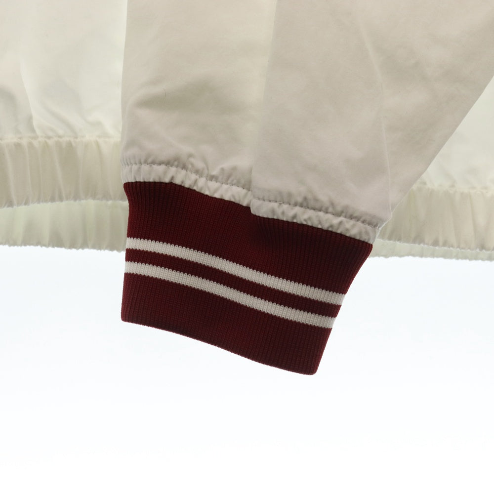 DESCENDANT(ディセンダント) 24SS VOLLEY NYLON SMOCK ロゴ ナイロンジャージ ホワイト