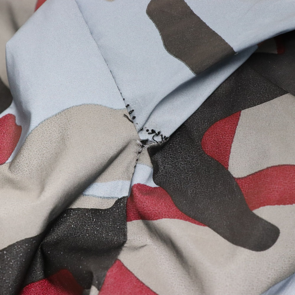 DSQUARED2(ディースクエアード) COATED CAMOUFLAGE ZIP WINDBREAKER SPORTS JACKET カモ柄リフレクターナイロンジップアップジャケット マルチ S74AM1161