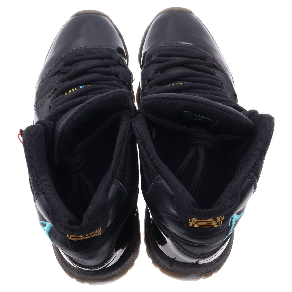 NIKE(ナイキ) 【観賞用 2013年製】AIR JORDAN 11 RETRO GAMMA エアジョーダン11レトロ ガンマ ローカットスニーカー シューズ ブラック 378037-006 US11/29cm